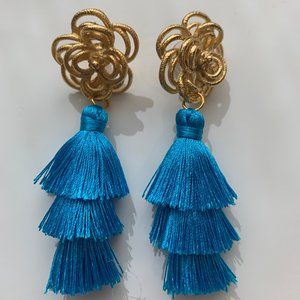 Susan Shaw Tassel Earrings